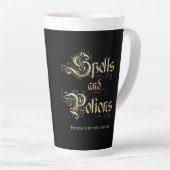 Tasse Latte Sorts et Potions (Angle droit)