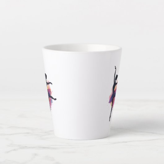 Tasse Latte Soul Dance – Dreamy Ballet (Devant)