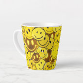 Tasse Latte sourire (Angle gauche)