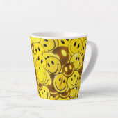 Tasse Latte sourire (Angle droit)