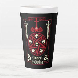Tasse Latte Sous-culture gothique Post Punk