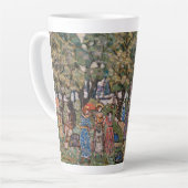 Tasse Latte Sous les arbres de Maurice Prendergast, Art (Angle gauche)