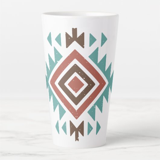 Tasse Latte Southwestern Desert (Devant)