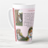 Tasse Latte Souvenirs d'enfance Inspiration (Angle gauche)