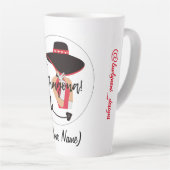 Tasse Latte Soy Chingona Nom d'ajout (Angle droit)