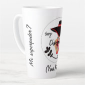 Tasse Latte Soy Chingona Nom d'ajout (Angle gauche)