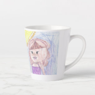 Tasse Latte Soyez fier de votre enfant ajouter des oeuvres à c