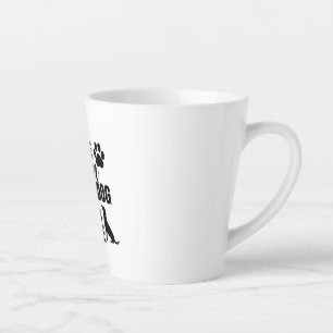 Tasse Latte Soyez la personne que votre chien veut