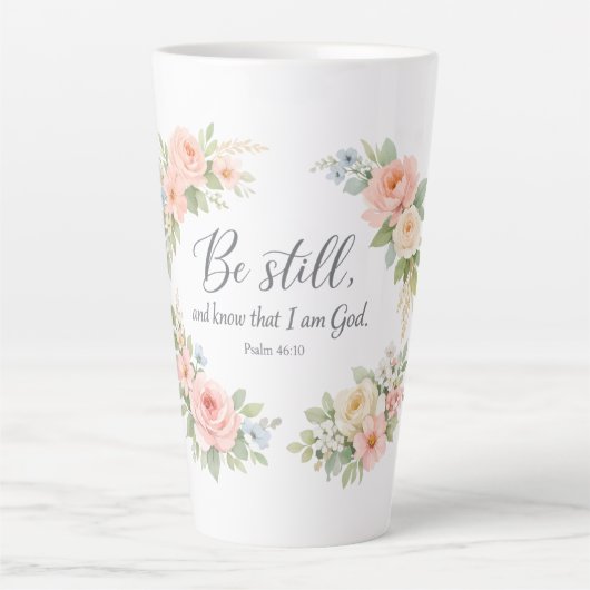 Tasse Latte Soyez tranquilles  (Devant)