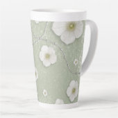 Tasse Latte Spa argenté (Angle droit)