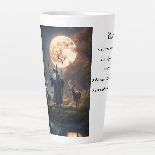 Tasse Latte Spell de l'Assistant (Devant)