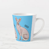 Tasse Latte Sphynx cat (Droite)