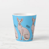 Tasse Latte Sphynx cat (Devant)