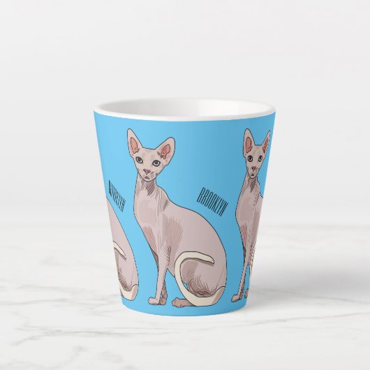 Tasse Latte Sphynx cat (Devant)