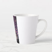 Tasse Latte Spider Cosmic Web, Galaxie d'Halloween des horreur (Droite)
