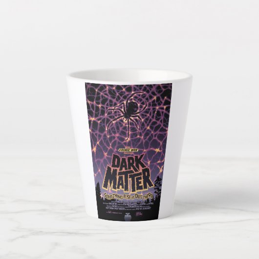 Tasse Latte Spider Cosmic Web, Galaxie d'Halloween des horreur (Devant)