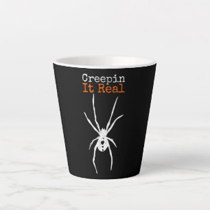 Tasse Latte Spider G Drôle Costume Halloween - Creepin It Real