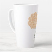 Tasse Latte Spirals of Blooming Energy (Angle gauche)