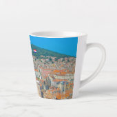 Tasse Latte Split, Croatie - Petite ville côtière (Droite)