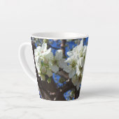 Tasse Latte Spring Flowering Pear Tree (Angle gauche)