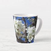 Tasse Latte Spring Flowering Pear Tree (Angle droit)
