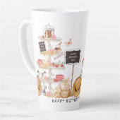 Tasse Latte Spring Sweets Tier Fête des mères (Angle gauche)