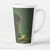 Tasse Latte St. Patrick’s Day Hat and Shamrock Design (Droite)