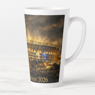 Tasse Latte Stade élégant de Mexico à Mexico City Coupe du Mon