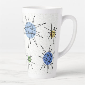 Tasse Latte Starburst franciscain du milieu du siècle 2