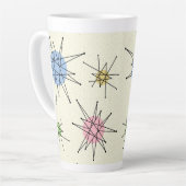 Tasse Latte Starburst franciscain du milieu du siècle 3 (Angle gauche)