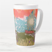 Tasse Latte Starburst Sail (Angle droit)