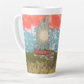 Tasse Latte Starburst Sail (Angle gauche)