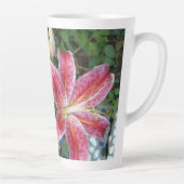 Tasse Latte Stargazer Lilies Jardin Floral (Droite)