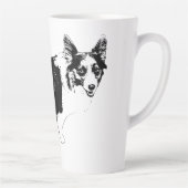 Tasse Latte Starlit Corgi Cheer (Droite)