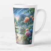 Tasse Latte Starlit Garden Porch Sheltie Dream (Droite)