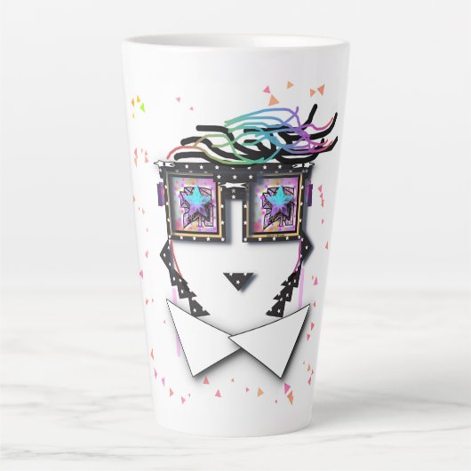 Tasse Latte Starry Eyed (Devant)