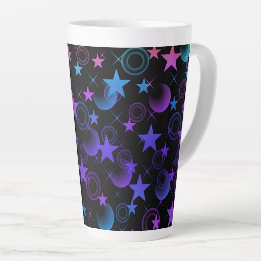 Tasse Latte Stars & Stuff (Angle droit)