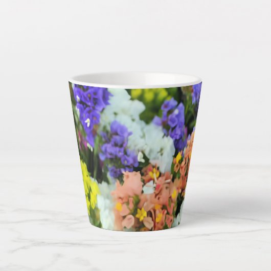 Tasse Latte Statice colorée (Devant)