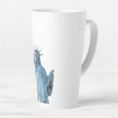 Tasse Latte Statue de la liberté (Angle droit)