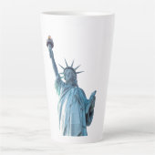 Tasse Latte Statue de la liberté (Devant)