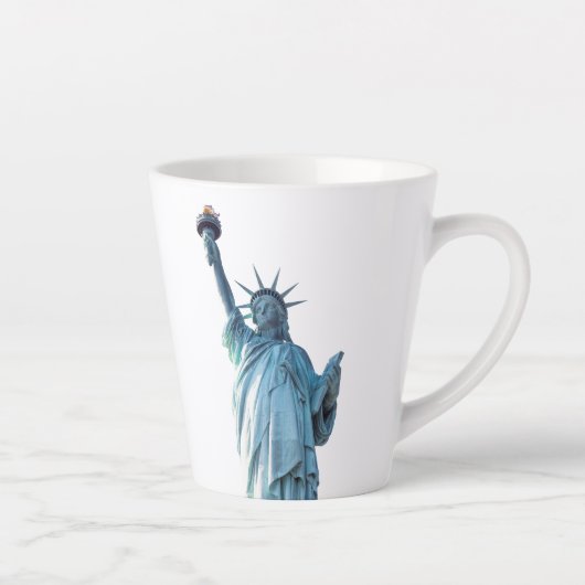 Tasse Latte Statue de la liberté (Droite)
