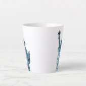 Tasse Latte Statue de la liberté (Devant)