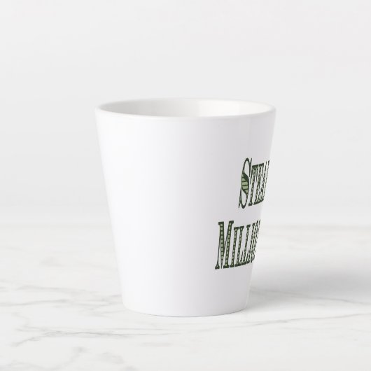 Tasse Latte Stealth Millionaire (Devant)