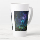 Tasse Latte Sternenpfad – Reise durch das Universum (Angle droit)