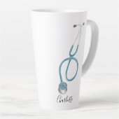 Tasse Latte Stéthoscope pour diplômés de l'école Médicale pers (Angle droit)