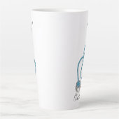 Tasse Latte Stéthoscope pour diplômés de l'école Médicale pers (Devant)