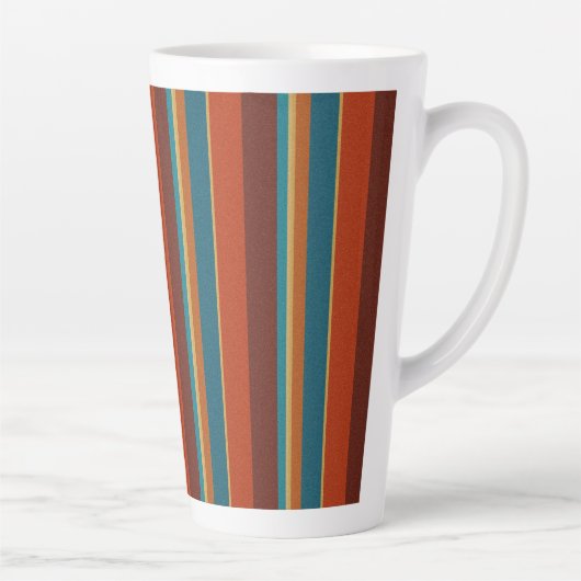 Tasse Latte Stripes du sud-ouest 29 (Droite)