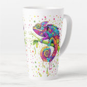 Tasse Latte Style d'aquarelle des teintures Chameleon (Angle droit)