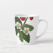 Tasse Latte Style d'été Fraise (Droite)