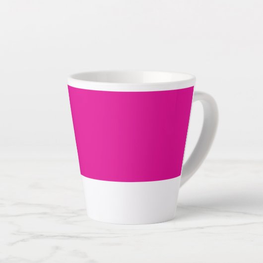 Tasse Latte Style Pop Art Kiwi (Angle droit)